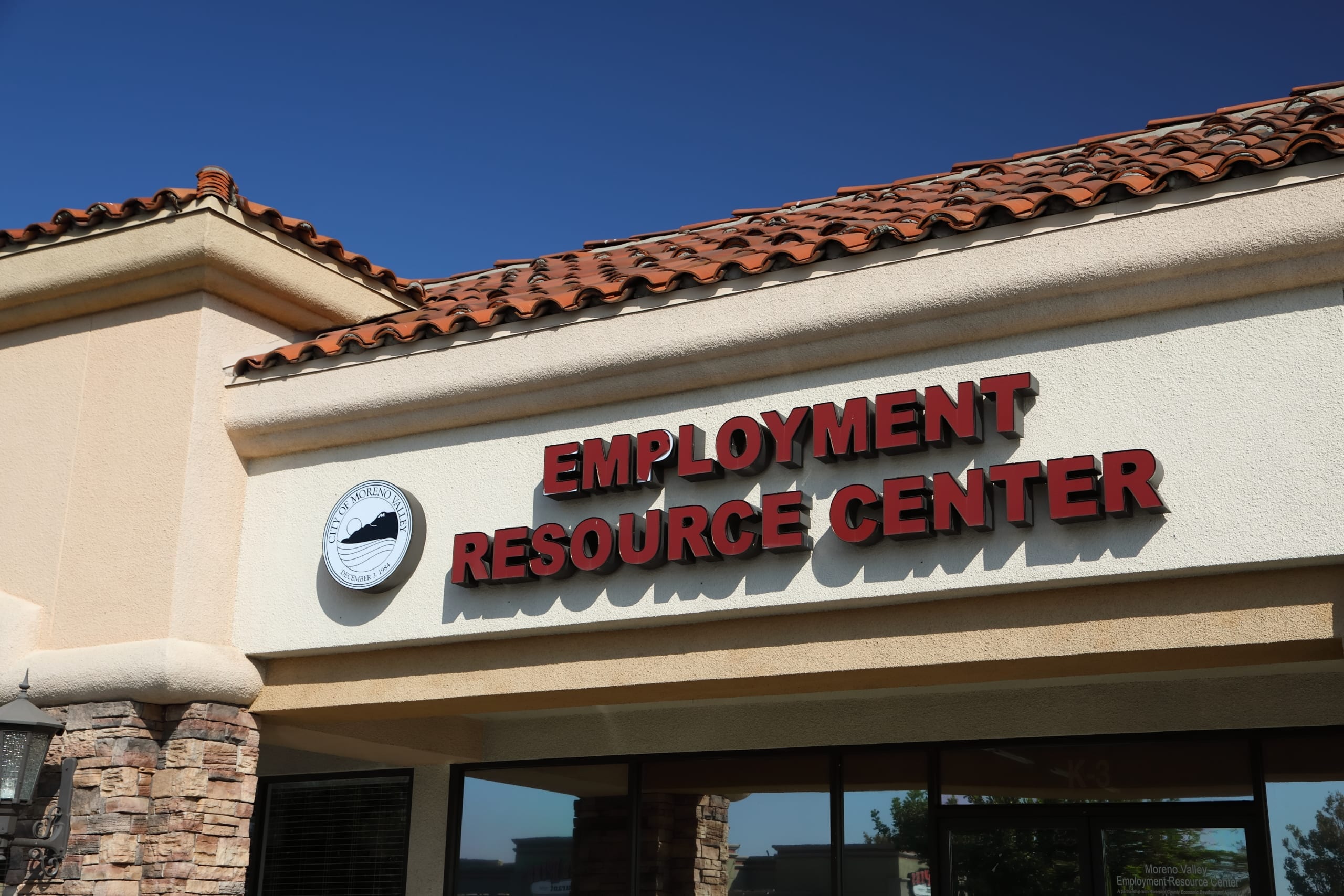 Employment Resource Center Sign