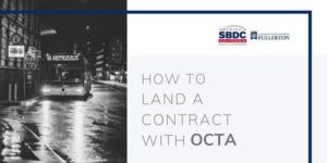 How to Land a Contract with OCTA