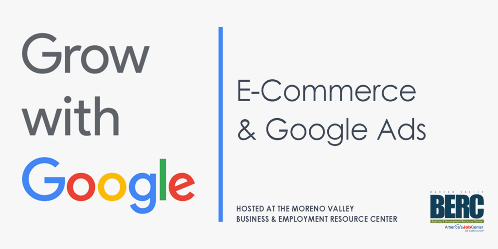 Grow with Google: E-Commerce & Google Ads