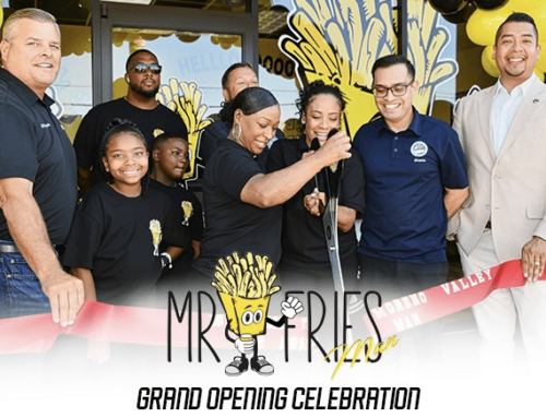 Mayor Gutierrez and the Moreno Valley City Council Celebrate the Grand Opening of Mr. Fries Man