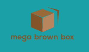 mega brown box logo